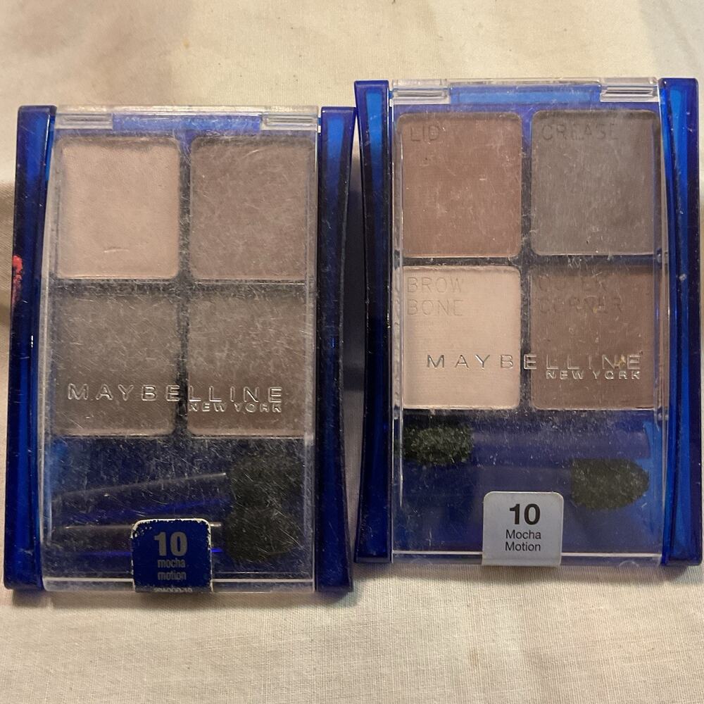 Maybelline‎ ExpertWear Eye Shadow Quad MOCHA MOTION 10 NEW